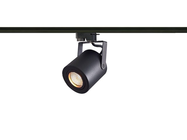 18 x railspot gu10 armatuur cilinder zand zwart draaibaar - afbeelding 3 van  6