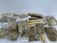 18 x sliertjes goud 20 gram