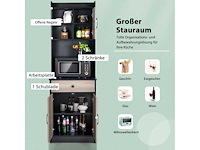 180 cm houten keuken met lade en verstelbare planken - afbeelding 4 van  5