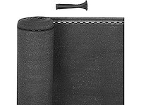 180 g/m² hdpe schaduwnethek - antraciet 1,2x25m - afbeelding 1 van  5