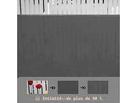 180 g/m² hdpe schaduwnethek - antraciet 1,2x25m - afbeelding 2 van  5