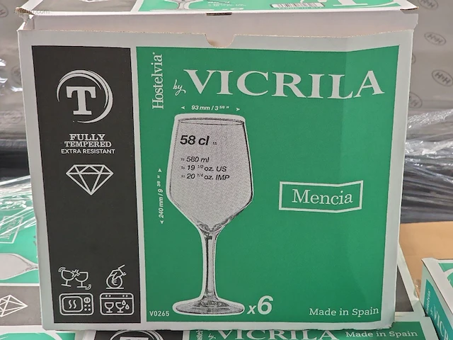 (180x) wijnglazen vicrila holstelvia - afbeelding 4 van  5