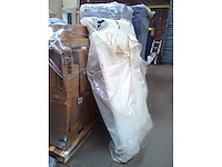 180x200 bed met opbergruimte - beige fluweel - afbeelding 5 van  13