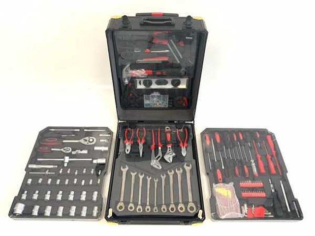 186 delig - gereedschapskoffer - afbeelding 6 van  9