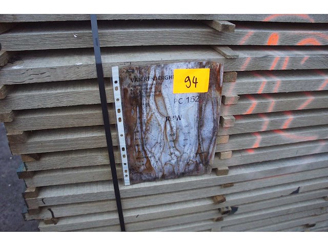 1,87 m³ eiken planken 30mm - afbeelding 2 van  4