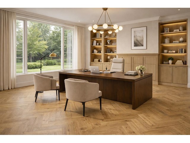 188.79m2 herringbone noisette 640x128x7mm - afbeelding 3 van  4