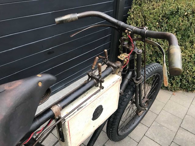1898 phébus oldtimer tricycle spécial de course - afbeelding 13 van  16