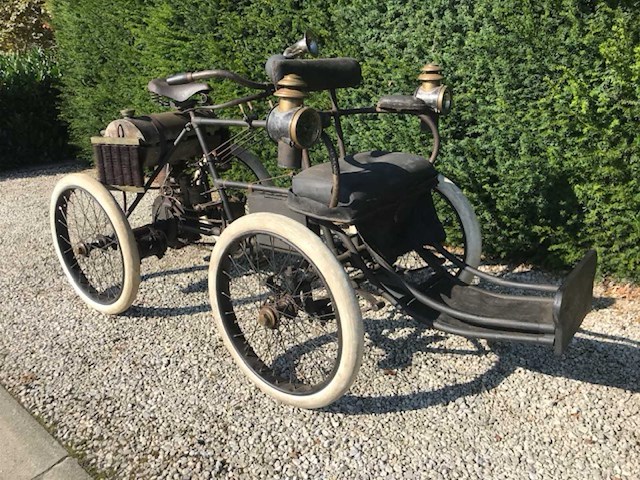 1899 phébus unieke quadricycle oldtimer! - afbeelding 22 van  25