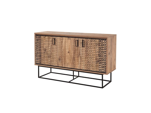 18mm sapphire multifunctionele kast | 100% melamine | atlantic pine zwart - afbeelding 1 van  4