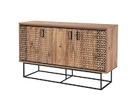 18mm sapphire multifunctionele kast | 100% melamine | atlantic pine zwart - afbeelding 1 van  4