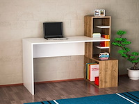 18mm witte walnoot studiebureau - afbeelding 1 van  5