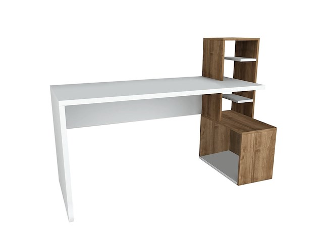 18mm witte walnoot studiebureau - afbeelding 3 van  5