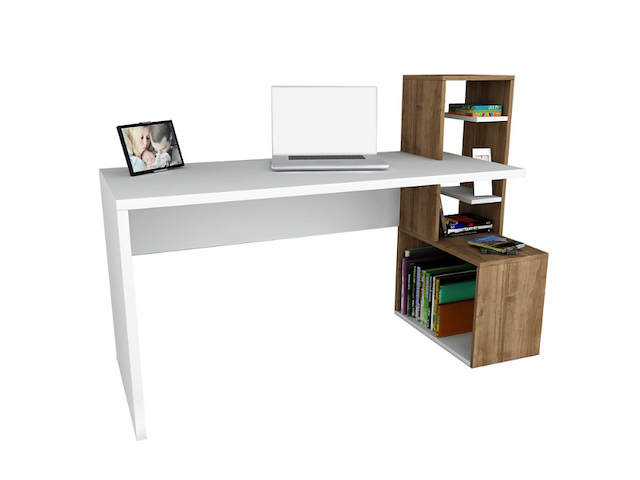 18mm witte walnoot studiebureau - afbeelding 5 van  5