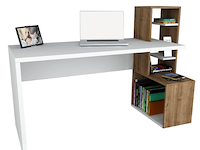 18mm witte walnoot studiebureau - afbeelding 5 van  5