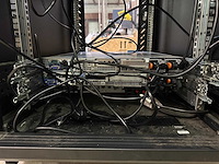 18u server rack met inhoud: dell r440 & r330, synology ds1812+, cisco switch, eaton ups - afbeelding 2 van  37