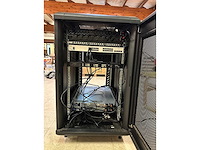 18u server rack met inhoud: dell r440 & r330, synology ds1812+, cisco switch, eaton ups - afbeelding 3 van  37