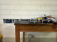 18u server rack met inhoud: dell r440 & r330, synology ds1812+, cisco switch, eaton ups - afbeelding 10 van  37