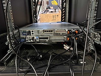 18u server rack met inhoud: dell r440 & r330, synology ds1812+, cisco switch, eaton ups - afbeelding 34 van  37