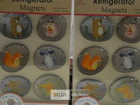 ±18x 6st design magneetjes - afbeelding 2 van  2