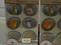 ±18x 6st design magneetjes - afbeelding 2 van  3