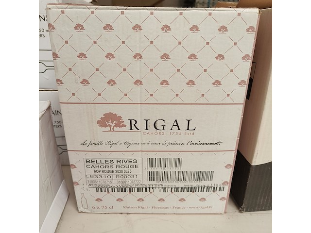 18x 75cl belles rives rigal - afbeelding 5 van  6