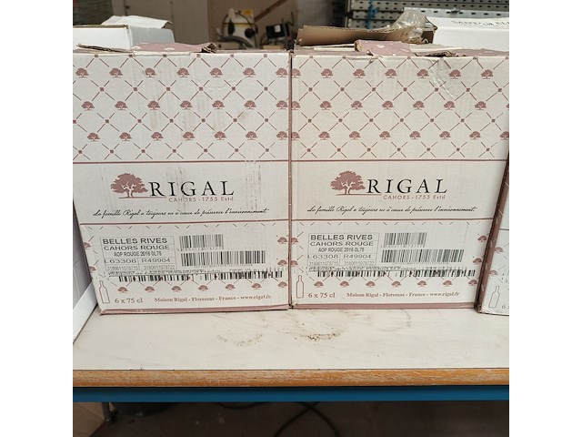 18x 75cl belles rives rigal - afbeelding 6 van  6