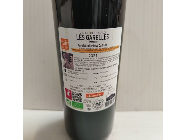 18x 75cl les garelles - afbeelding 2 van  3