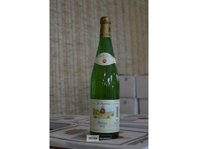 ±18x 75cl st. martin perlux brut 10,5% - afbeelding 2 van  2