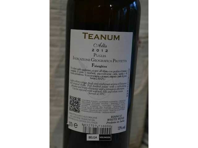 18x 75cl teanum alta falanghina - afbeelding 4 van  4