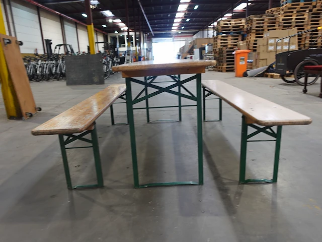 18x biertafel + 36x bank - afbeelding 2 van  4
