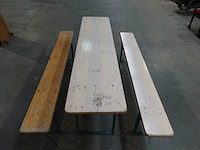 18x biertafel + 36x bank - afbeelding 3 van  4
