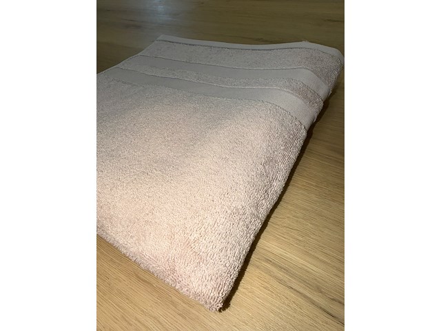 18x douchehanddoek roze - afbeelding 2 van  5