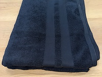 18x douchehanddoek zwart - afbeelding 1 van  5