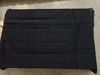 18x douchehanddoek zwart - afbeelding 5 van  5