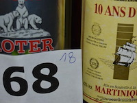 18x fles diverse rum, port en likeur, diverse merken - afbeelding 4 van  4