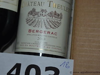 18x fles rode wijn, château theulet, bergerac, 75cl - afbeelding 2 van  2