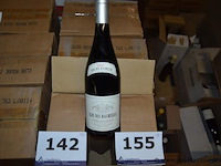 18x fles rode wijn, clos des baumelles, côtes du luberon 2005, 750ml - afbeelding 1 van  3