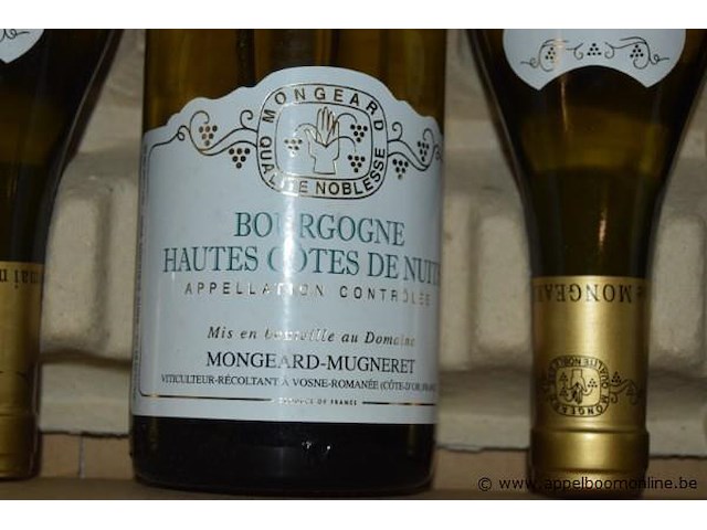 18x fles rode wijn, domaine mongeard-mugneret bourgogne hautes côtes de nuits 2008, 750ml - afbeelding 4 van  4