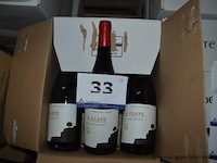 18x fles rode wijn, famille gilbert & gaillard, la clape grand vin du languedoc 2020, 750ml - afbeelding 1 van  3