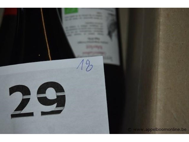 18x fles rode wijn, gilbert & gaillard, terre sauvage merlot pays d'oc 2018, 750ml - afbeelding 3 van  3