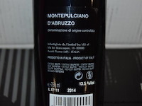 18x fles rode wijn, passo adagio, montepulciano d'abruzzo 2014, 750ml - afbeelding 2 van  3