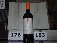 18x fles rode wijn, taja, monastrell 2012, 750ml - afbeelding 1 van  3