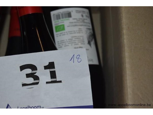 18x fles rode wijn, terre sauvage gilbert & gaillard, merlot pays d'oc 2018, 750ml - afbeelding 3 van  3