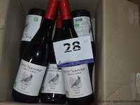 18x fles rode wijn, terre sauvage, merlot pays d'oc 2018, 750ml