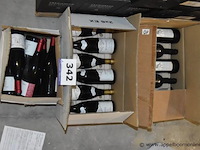 18x fles wijn, diverse merken en jaartallen - afbeelding 1 van  4