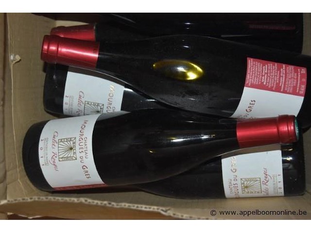 18x fles wijn, diverse merken en jaartallen - afbeelding 3 van  4