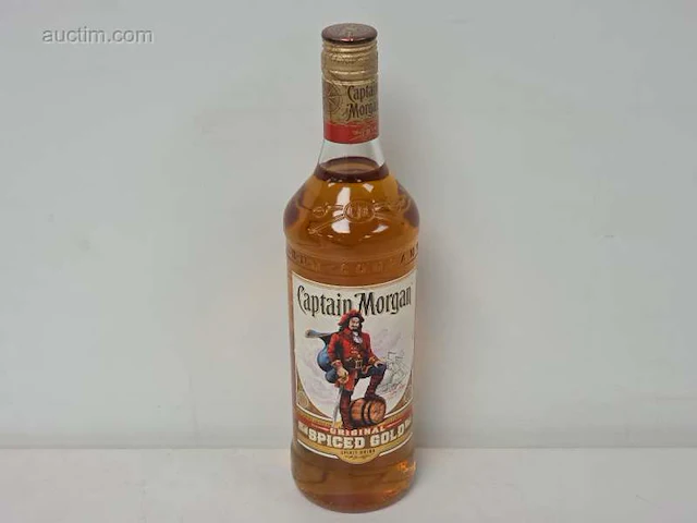 (18x) fles(sen) captain morgan spiced gold rum - afbeelding 1 van  4