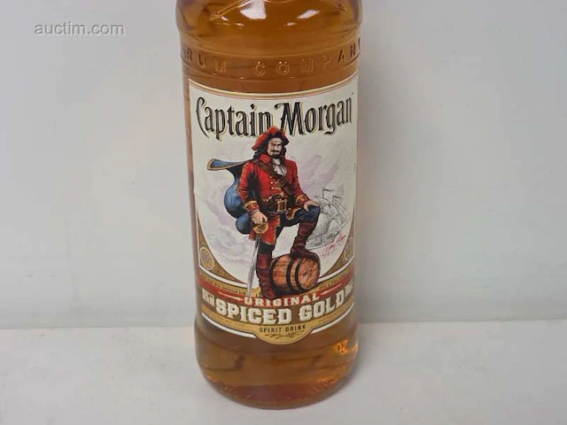 (18x) fles(sen) captain morgan spiced gold rum - afbeelding 2 van  4