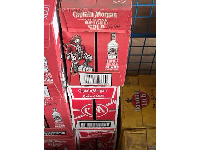 (18x) fles(sen) captain morgan spiced gold rum - afbeelding 4 van  4