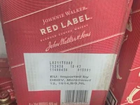 (18x) fles(sen) johnnie walker red label whisky - afbeelding 4 van  4